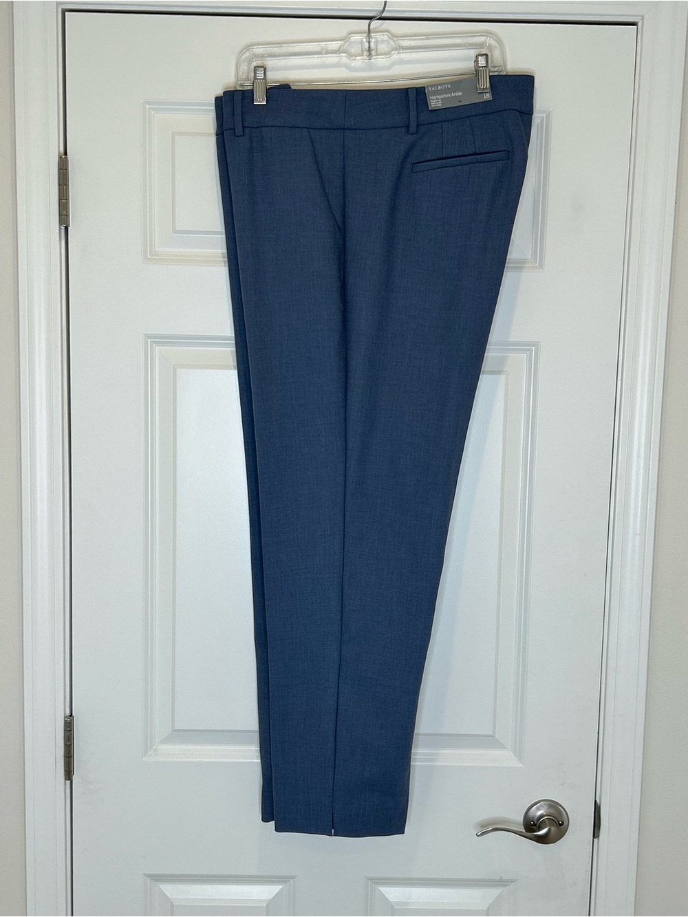 Talbots Hampshire Ankle Straight-Leg Ankle -Length Pants Size 18 NWT
